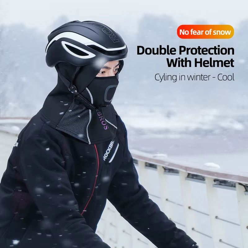Winter Cycling Mask Fleece Thermal Keep Warm Windproof Cycling Face Mask Balaclava Ski Mask Fishing Skiing Hat Headwear